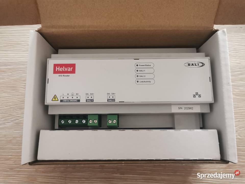Helvar 910 DALI router Rzeszów sprzedam