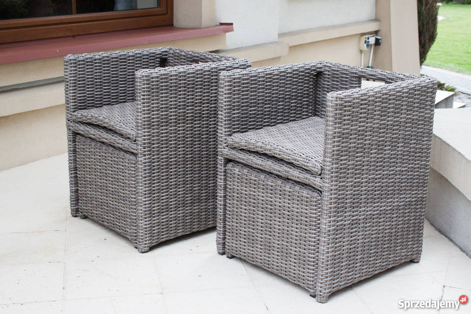 Zestaw ogrodowy FESTA szary Meble ogrodowe Łaskarzew