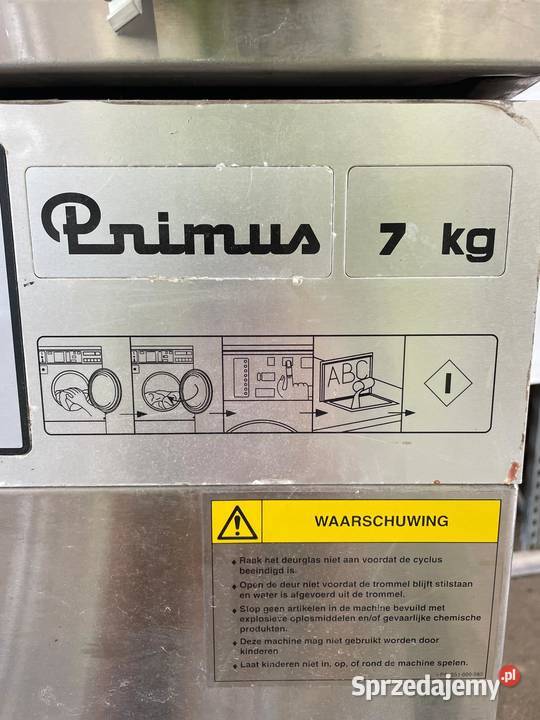 Pralka wirówka Primus 7 USZKODZONA model FS07 lubelskie Kozubszczyzna sprzedam