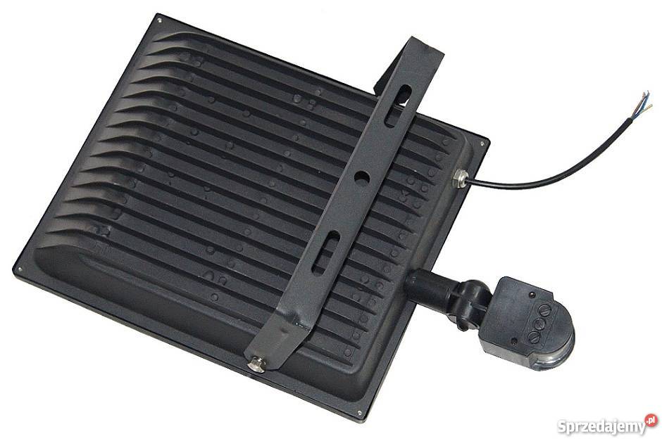 NAŚWIETLACZ LED 100W CZUJNIK RUCHU IP66 HALOGEN mazowieckie Przasnysz sprzedam
