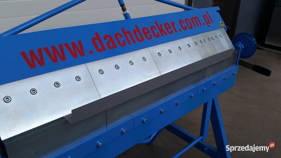 Zaginarka segmentowa SEG DG 91015 mm Dachdecker Opole