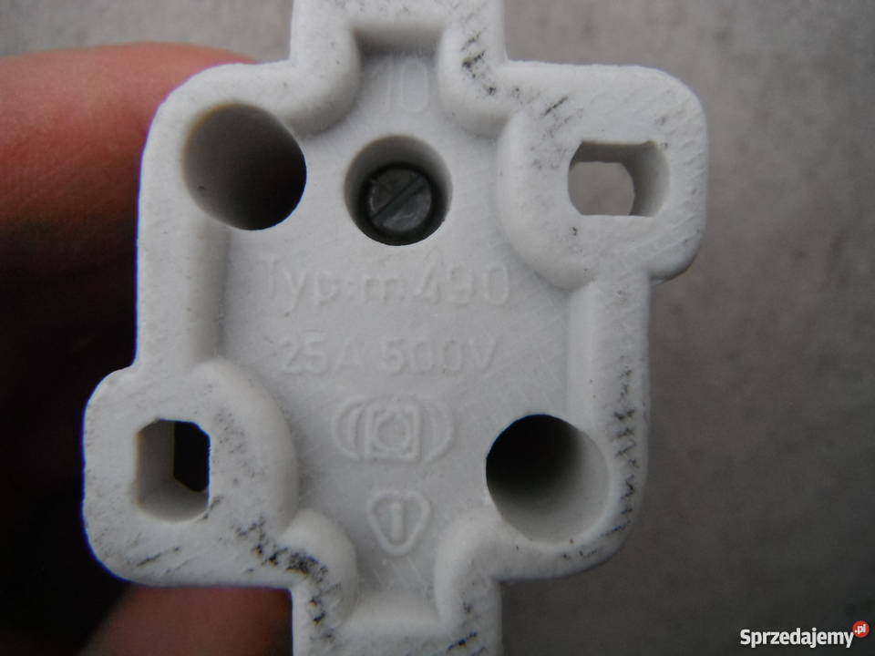 Gniazdo bezpiecznika ceramiczne m490 25A 500V Chlewiska