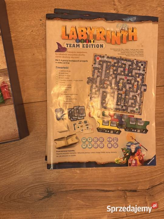 Gra planszowa Labyrinth Team Edition Samodzielna gra Lubin