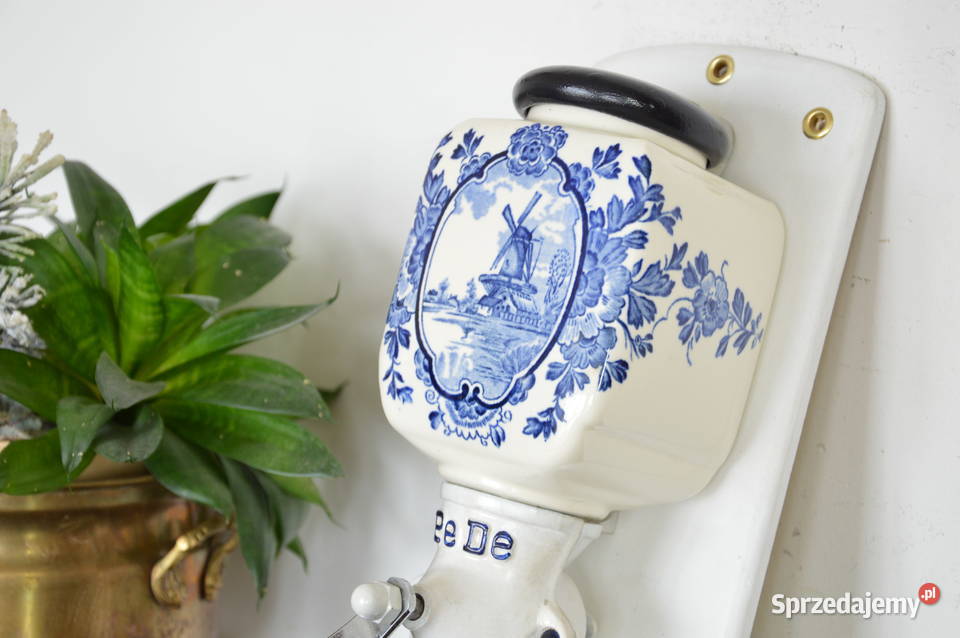 MŁYNEK wiszący ceramiczny do kawy b stary Antyki Jastrzębie-Zdrój sprzedam