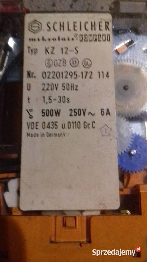 Przekaźnik Schleicher Poznań