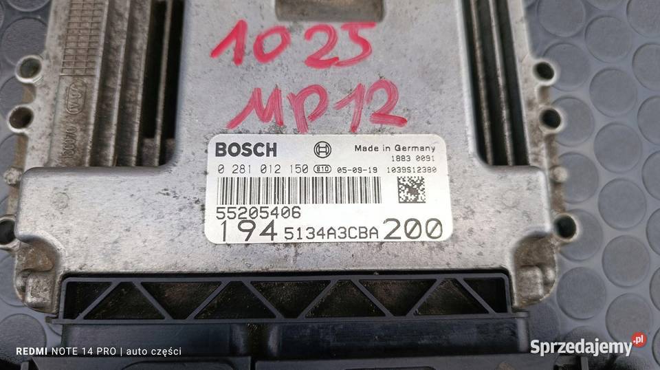 STEROWNIK SILNIKA KOMPUTER FIAT CROMA 24 Rudziniec