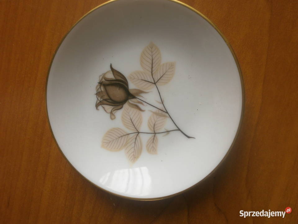 ROSENTHIAL PORCELANA MAŁY TALERZYK Zielona Góra