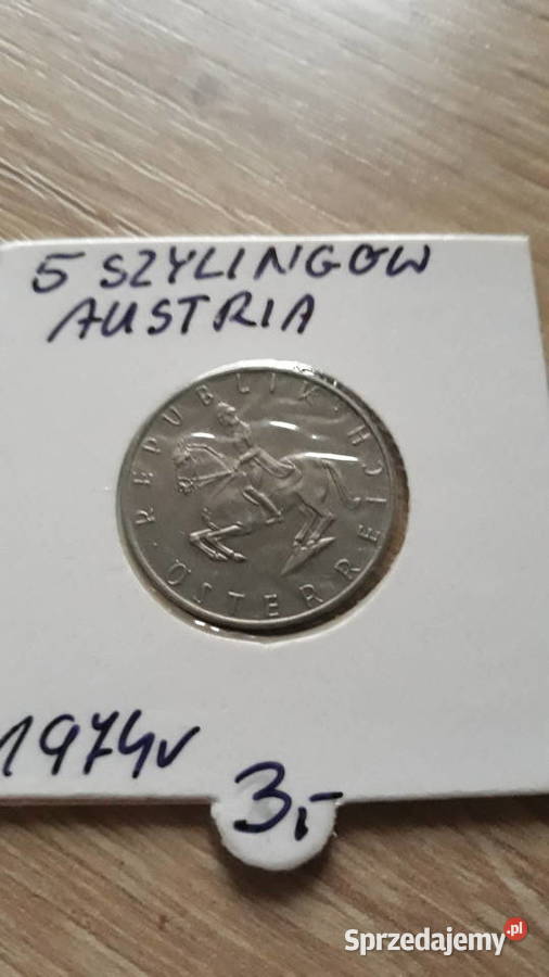 5 Szylingów Austria 19691974 i 1989 r wielkopolskie