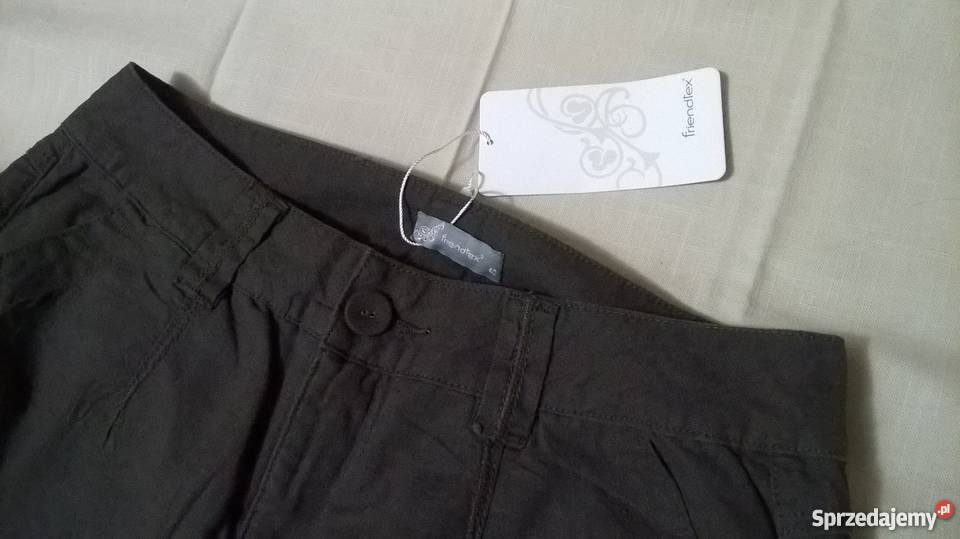 Długie czarne spodnie marki Friendtex Długie Warszawa