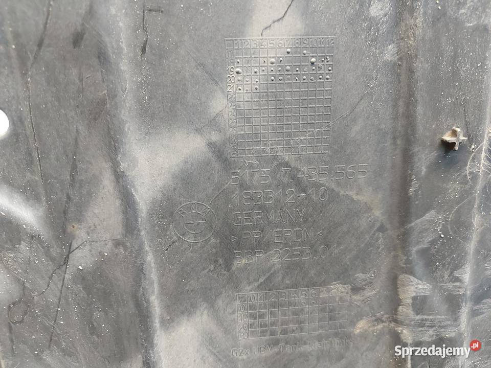 BMW G23 G22 M440i Cabrio Osłona podwozia tył Elementy wygłuszające dolnośląskie