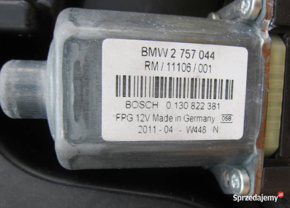MINI R56 PRAWY PODNOŚNIKI SZYBY ORGL 0130822381 osobowe Wyposażenie wnętrza Radom