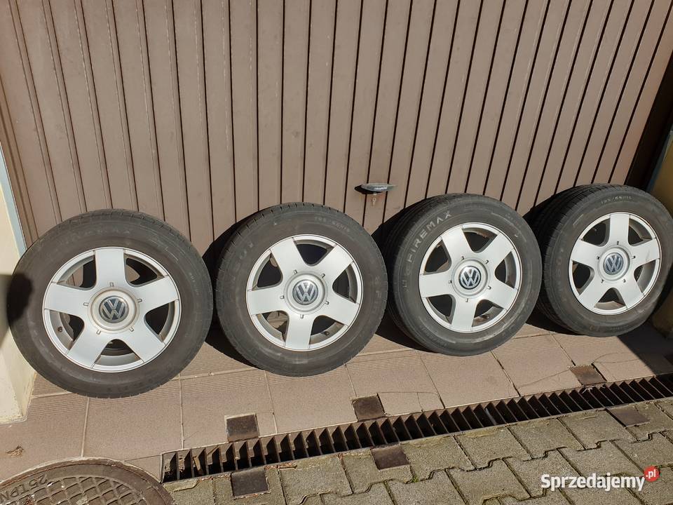 Felgi aluminiowe VW Golf 4 5x100 z oponami Legnica