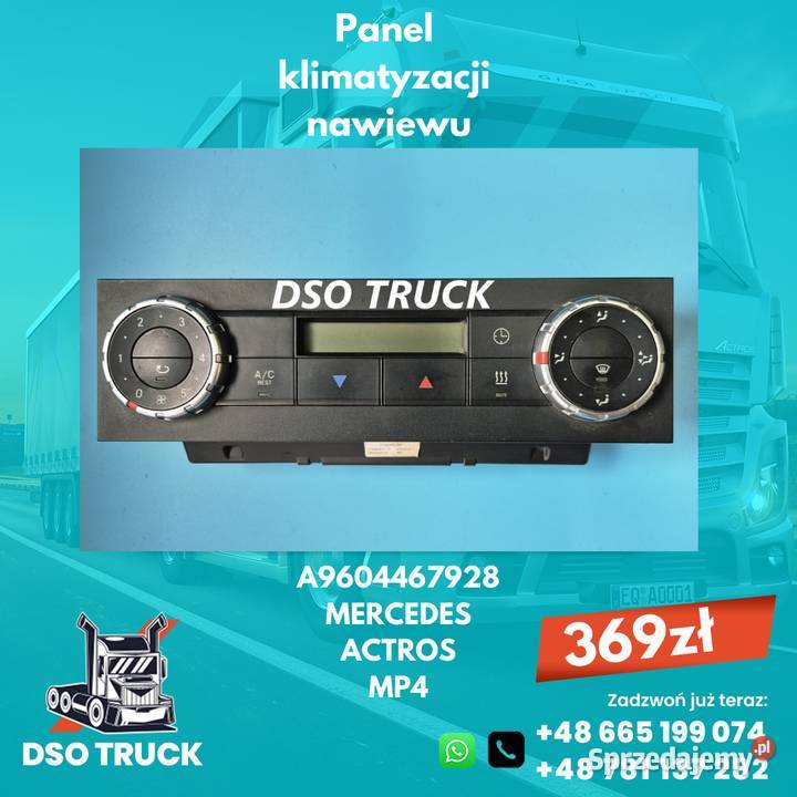 Panel klimatyzacji nawiewu A9604467928 MERCEDES Zawichost