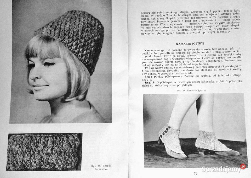 Serwetki Konfekcja szydełkowa Helena Gawrońska