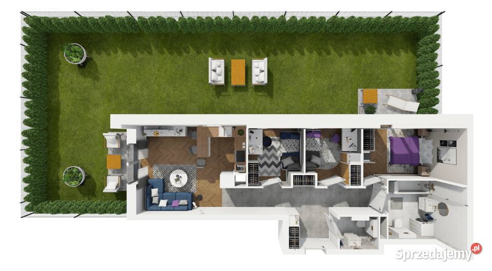 Nowe mieszkanie stan deweloperski 6424 m2 4 Sprzedaż Lublin