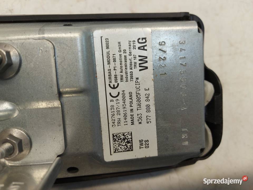 SEAT ATECA 575 Poduszka powietrzna Airbag kolana