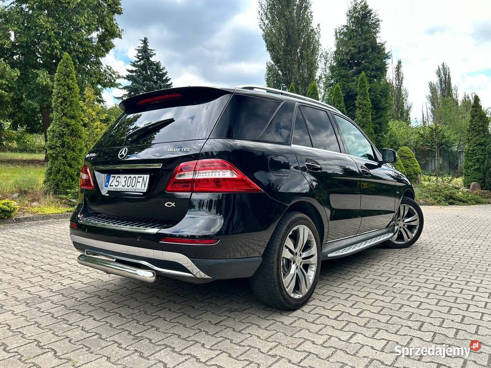 Mercedes ML 350 BlueTEC 4MATIC W166 30 V6 Skóry diesel zachodniopomorskie Szczecin sprzedam