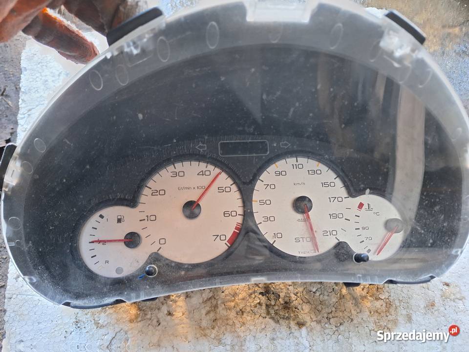 Licznik Zegar Peugeot 206 16 Benzyna Wisznice
