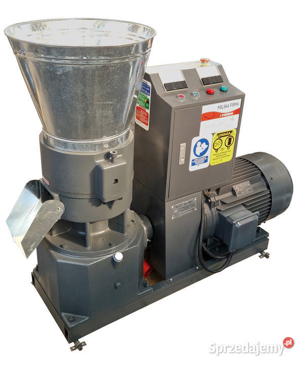 PELECIARKA 22kW 2rolkowa Produkcja Granulatu Kłobuck