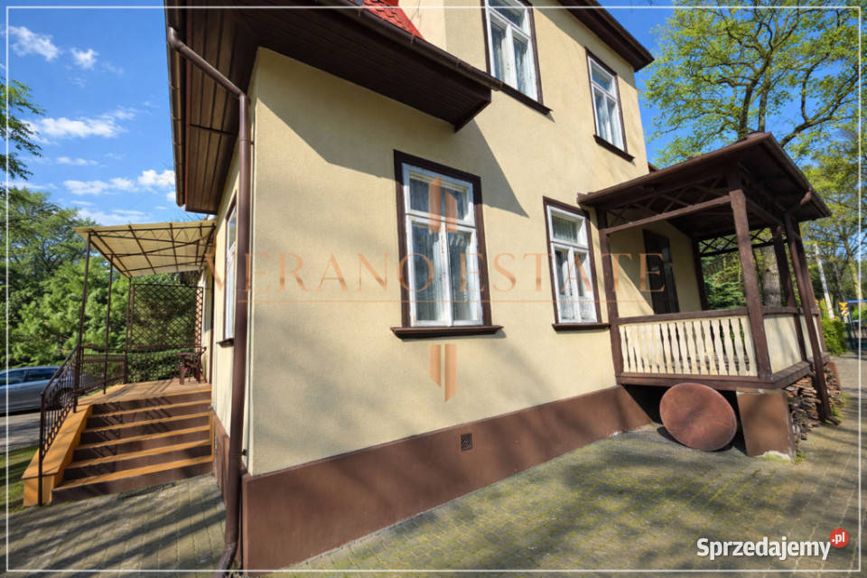 Przedwojenna willa Nadbuże ogród 2200m2 320m2 Milanówek