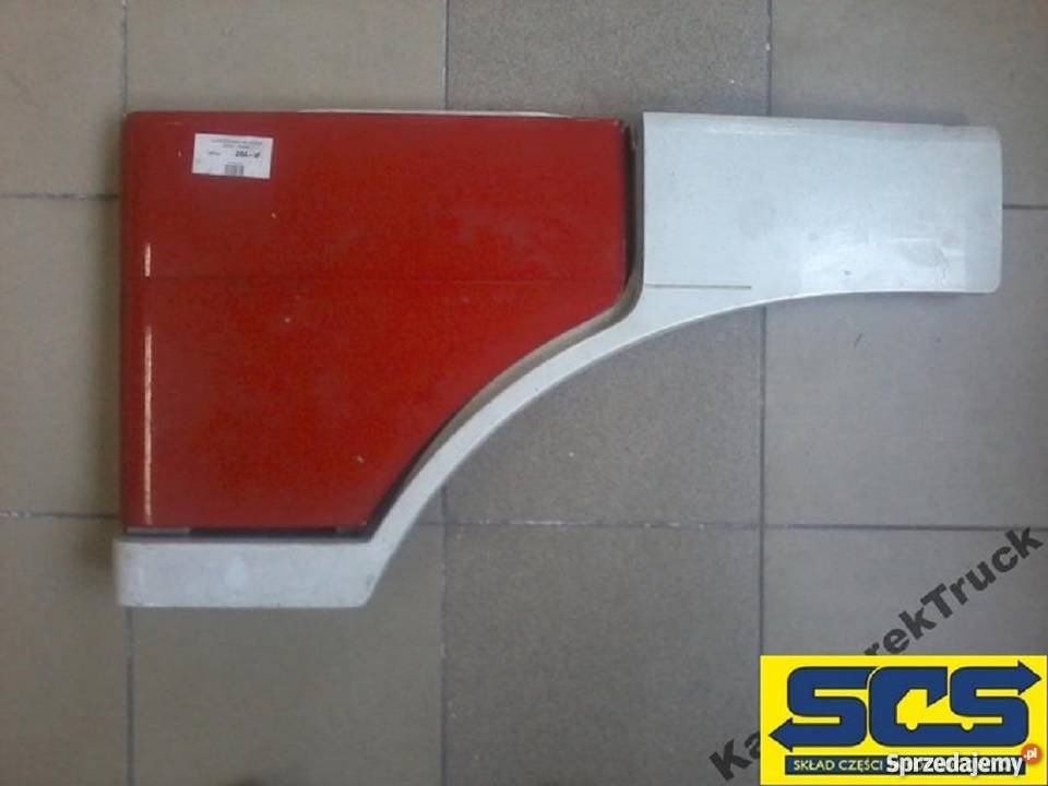 MERCEDES ACTROS PRZEDŁUŻENIE STOPNIA POKRYWA Bieleń