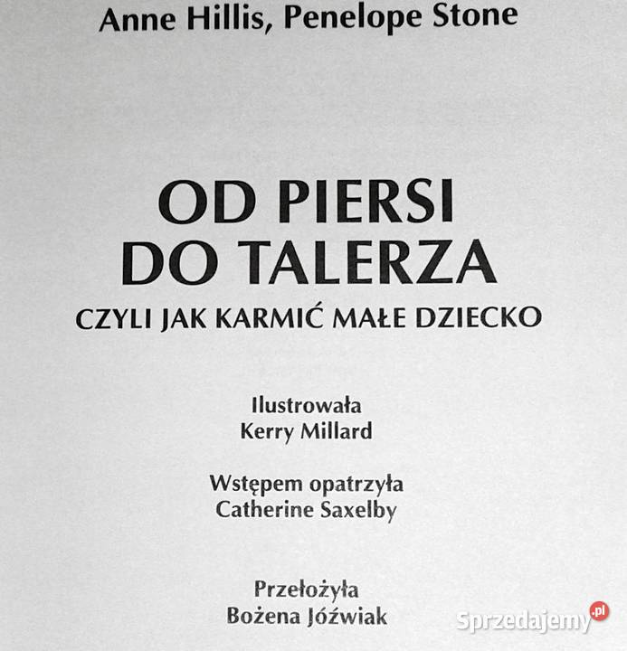 piersi do talerza Anne Hillis Penelope Stone Chełm