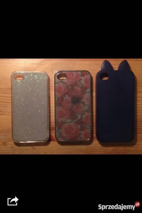 iPhone 4s biały 8gb 3 etui i usb plecione wielkopolskie Gniezno