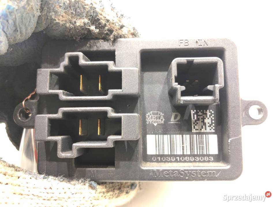 OPORNIK DMUCHAWY POWIETRZA PEUGEOT PARTNER IV Rezystory dmuchaw