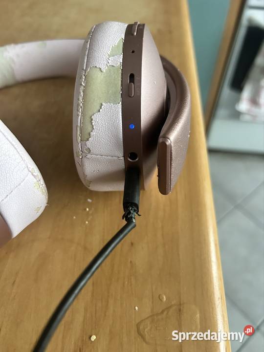 Słuchawki bt Sony Gold 71 mazowieckie Warszawa