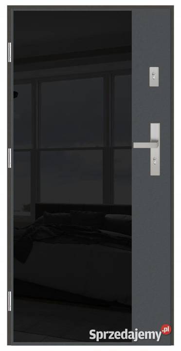 Drzwi wejściowe 72mm SICP GLASS XL PREMIUM
