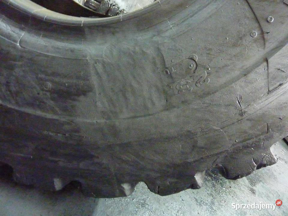 2x Opona używana przemysłowa 235R25 BRIDGESTONE Bridgestone Zaścianki