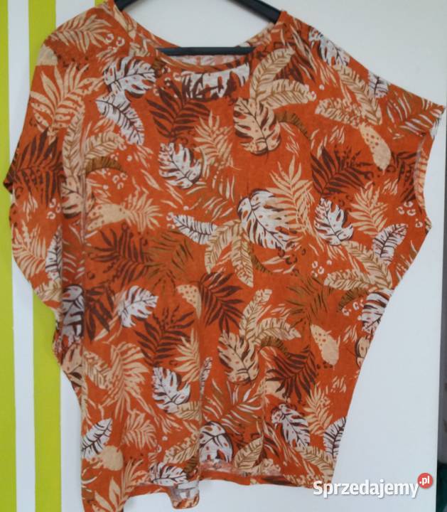 XL4850 Bluzka tunika o kroju tzw nietoperza Bluzki i koszule Gliwice