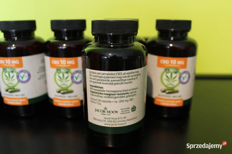 Jacob Hooy CBD 10mg 120 Kapsułek Łódź