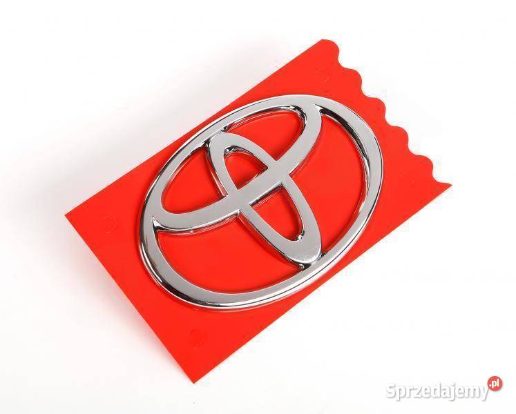 TOYOTA Corolla Chromowany emblemat logo tyl Kąty Wrocławskie sprzedam