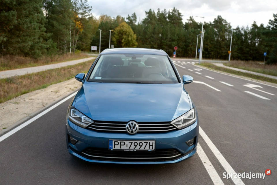 Volkswagen Golf Sportsvan Bezwypadkowy Polski nieuszkodzony Golf Sportsvan Piła