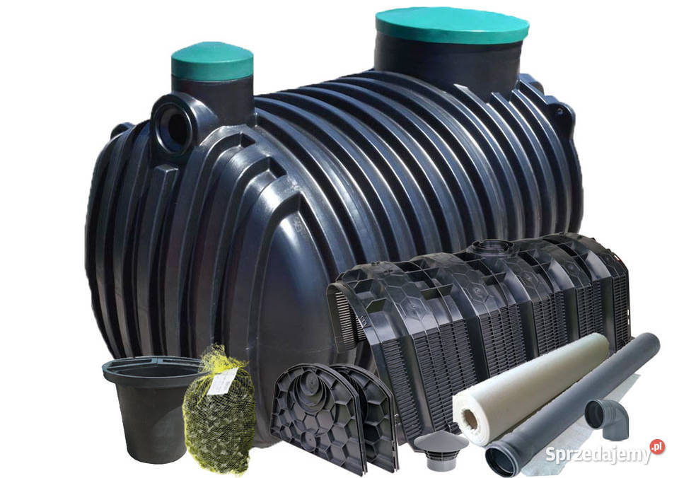 OCZYSZCZALNIA ŚCIEKÓW DRENAŻOWA 4000L DRENAŻ Trzebnica