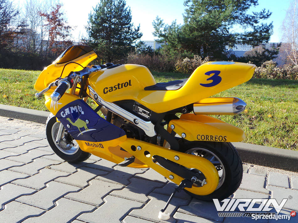POCKET BIKE Motocykl MINI Ścigacz 49CC 6 lat+ Szczecin sprzedam