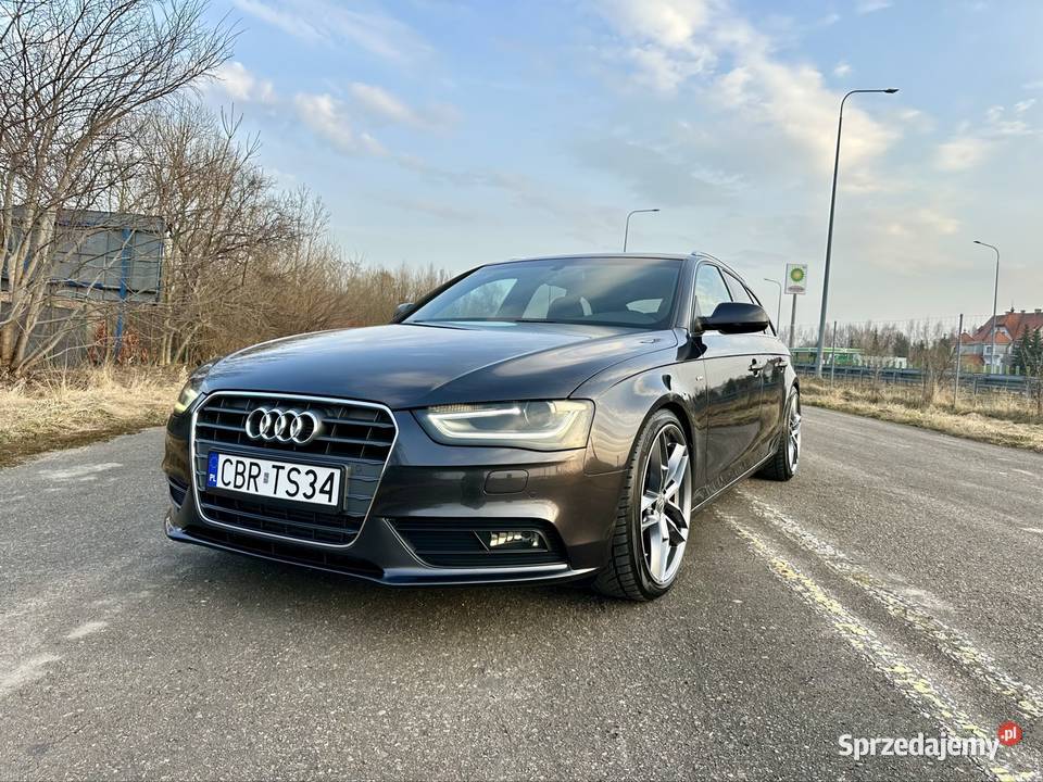 Audi A4 B8 sline quattro 2013 lift 20 tfsi 224 wielofunkcyjna kierownica Elbląg