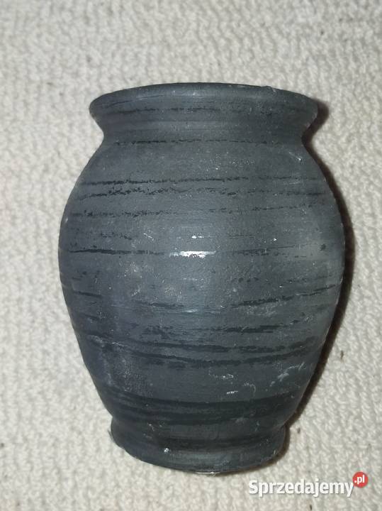 Garnek gliniany siwak miniatura z Cepelii mazowieckie sprzedam