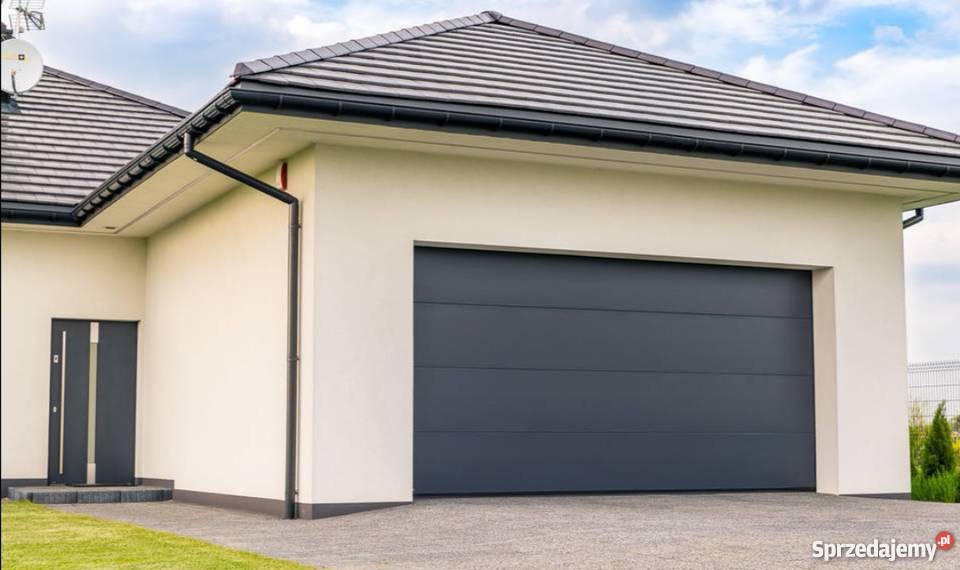 Brama garażowa antracyt 2500X2125 z napędem Limanowa sprzedam