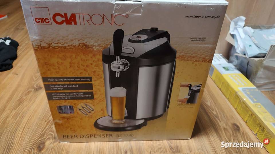 domowy nalewak do piwa Clatronic BZ 3740 ze Książ Wielkopolski