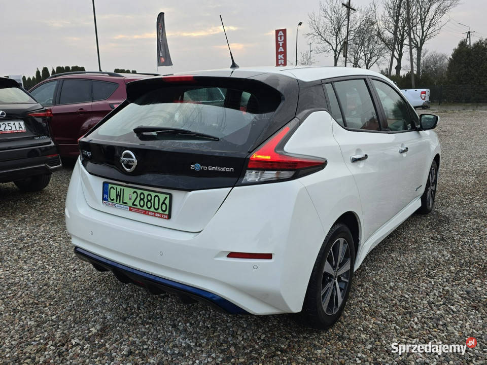 Nissan Leaf Elektryczny Tania jazda Salon Polska autoalarm Nissan Włocławek