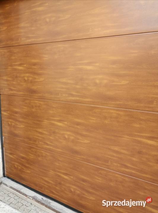 Brama na PILOTA ZŁOTY DĄB 2750x2500 garażowa Gdów