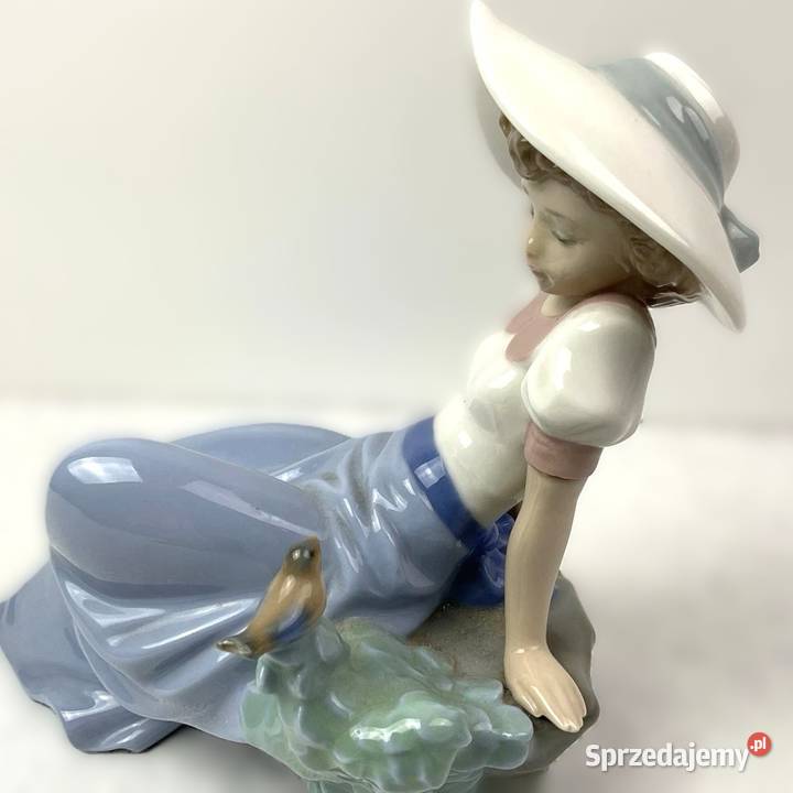 Nao LLadro Figurka kobiety z ptakiem warmińsko-mazurskie Szczytno sprzedam