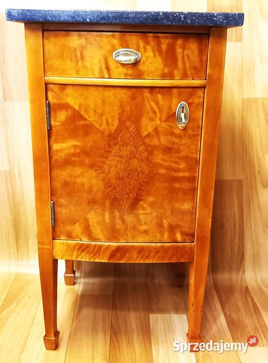 Szafka nocna politurowana 74cm dolnośląskie