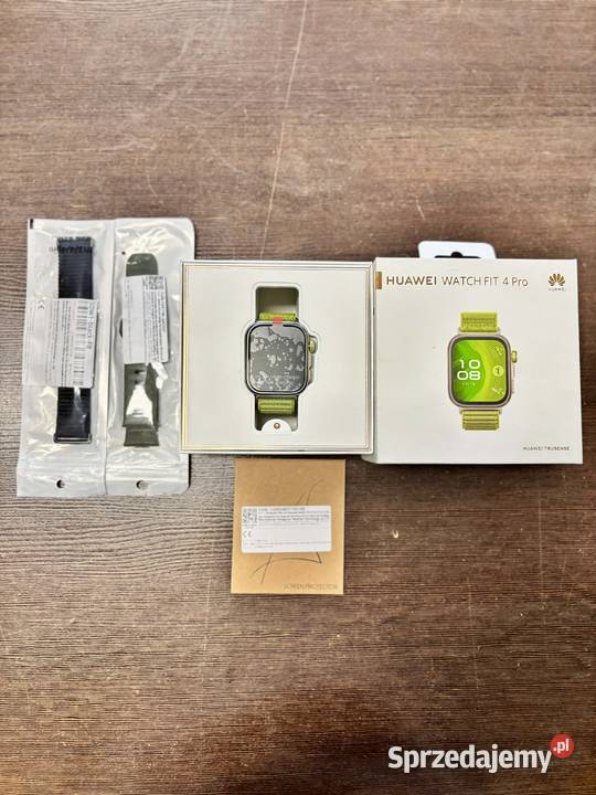 Smartwatch Huawei Watch Fit 4 Pro zielony Elbląg sprzedam