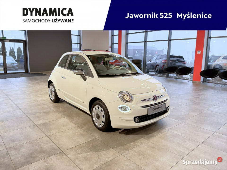Fiat 500 12 69 M5 2016 r salon przebieg 32 stan nieuszkodzony Myślenice