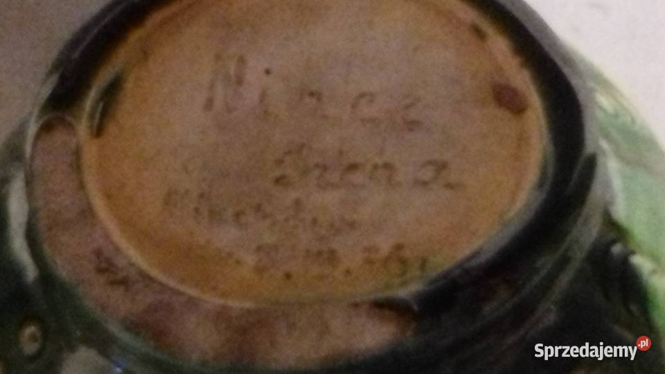 Misy ceramiczno szklone Porcelana i szkło