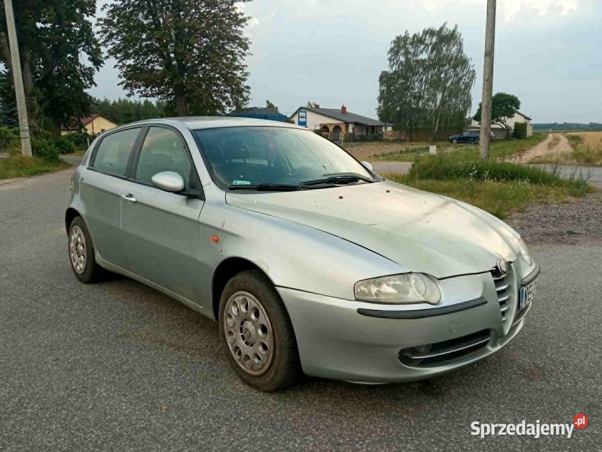 Alfa Romeo 147 19 JTD OC I PT 2027 SKÓRA KLIMA mazowieckie Grójec
