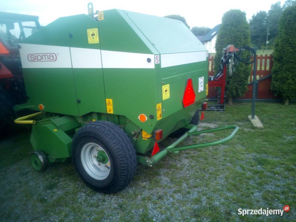 Prasa rolująca Sipma Owijanie sznurkiem Rolujące (belujące) Kolbuszowa